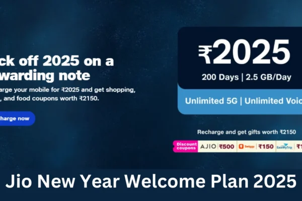 Reliance Jio New Year Welcome Plan 2025