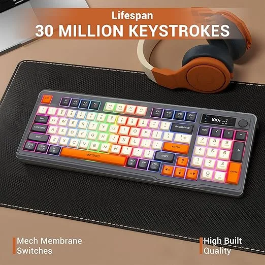 Ant Esports MK801 V2 Pro Wireless Mechanical Membrane Backlit Gaming Keyboard Review